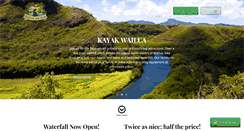 Desktop Screenshot of kayakwailua.com